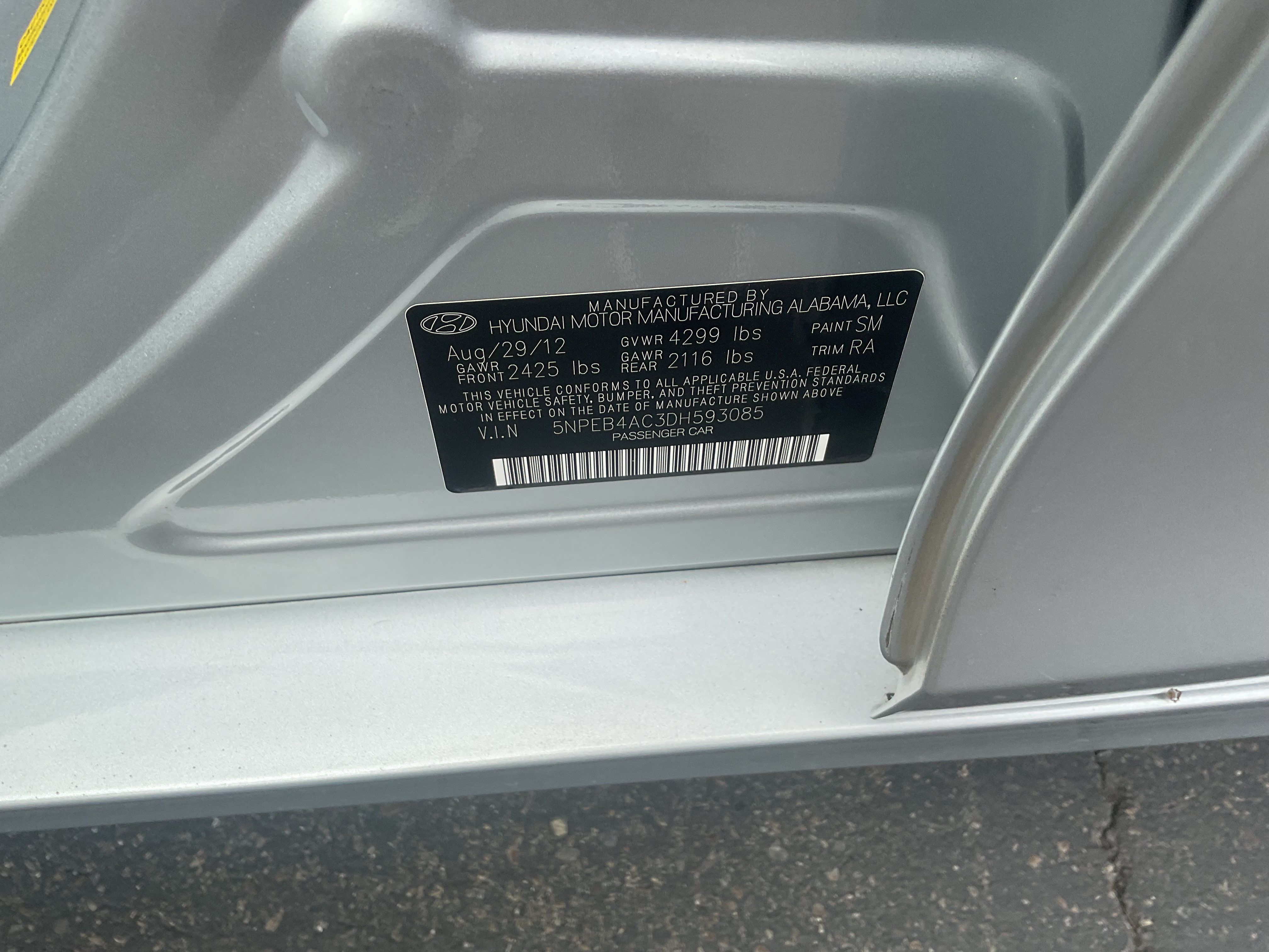 Used 2013 Hyundai Sonata GLS w/ Popular Equipment Pkg FWD image 15