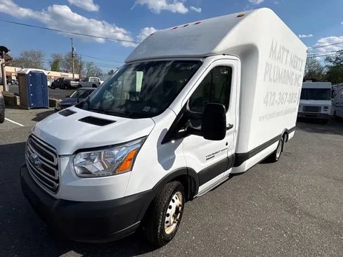 Used 2018 Ford Transit 350 156 DRW w/ Exterior Upgrade Package RWD image 1