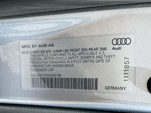 Used 2022 Audi A5 2.0T Premium image 44