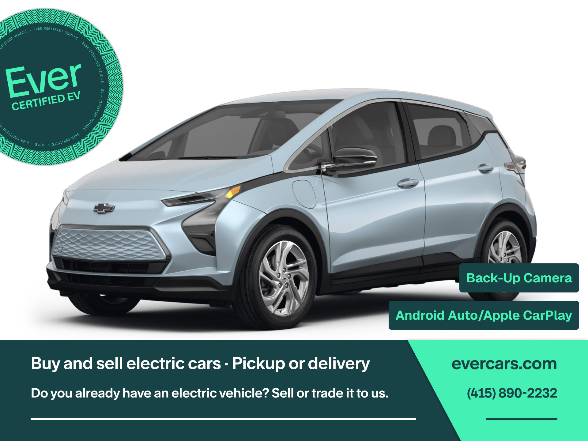 Used 2022 Chevrolet Bolt LT FWD image 1