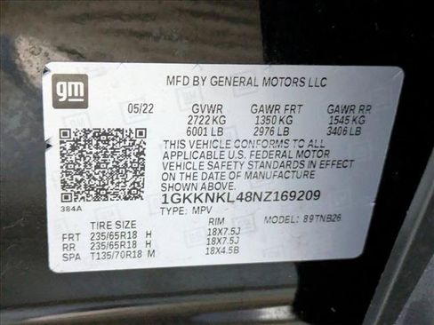 Used 2022 GMC Acadia SLE FWD image 26