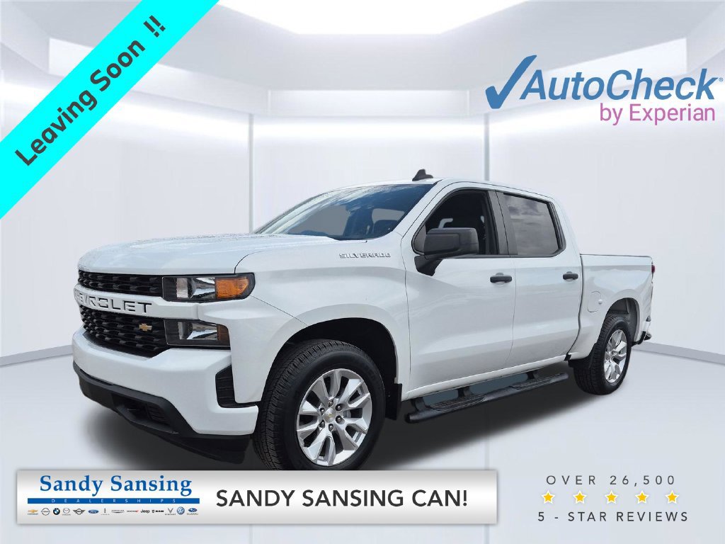 Used 2021 Chevrolet Silverado 1500 Custom RWD image 1