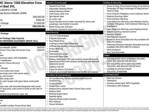 Used 2023 GMC Sierra 1500 Elevation AWD/4WD image 2