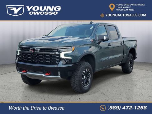 Used 2025 Chevrolet Silverado 1500 ZR2 w/ Technology Package AWD/4WD image 1