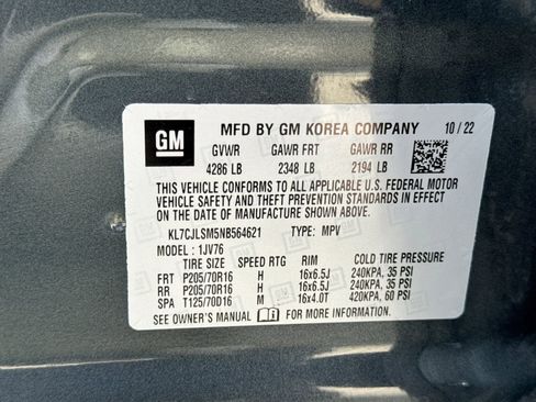 Used 2022 Chevrolet Trax LT w/ LT Convenience Package FWD image 39