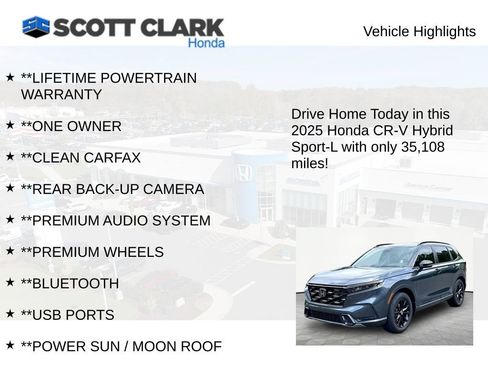 Used 2025 Honda CR-V Sport-L image 11