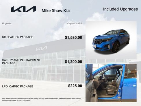 Used 2024 Chevrolet Equinox RS w/ RS Leather Package FWD image 6