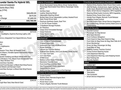Certified 2026 Hyundai Santa Fe SEL image 13