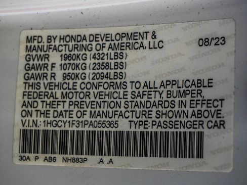Used 2023 Honda Accord EX image 42