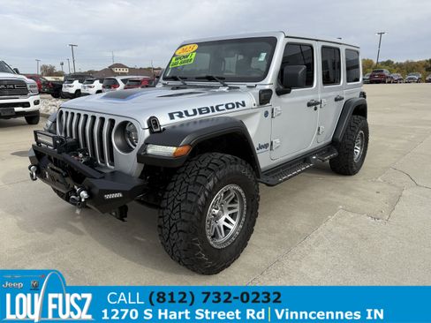 Used 2023 Jeep Wrangler Unlimited Rubicon 4xe w/ Cold Weather Group image 3
