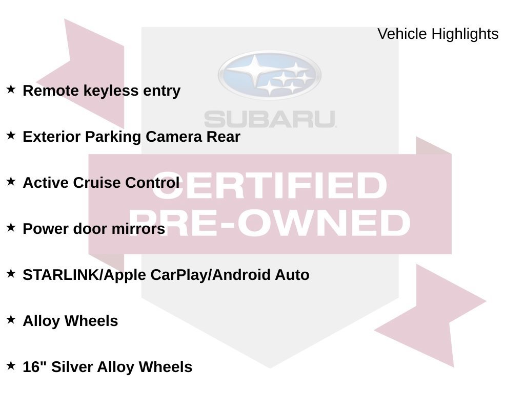 Certified 2024 Subaru Impreza 2.0i AWD/4WD image 19