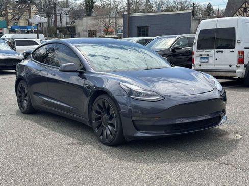 Used 2021 Tesla Model 3 Performance AWD/4WD image 1