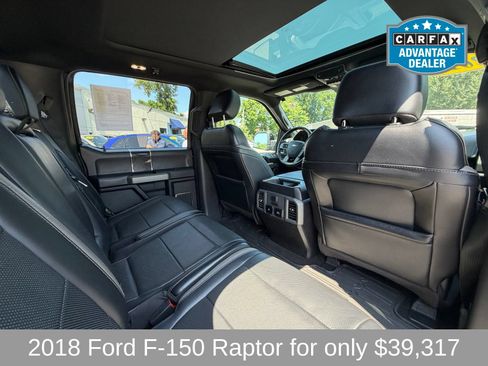 Used 2018 Ford F150 Raptor w/ Equipment Group 802A Luxury AWD/4WD image 11