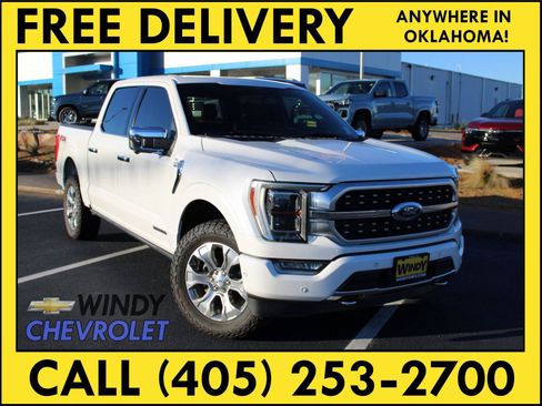 Used 2022 Ford F150 Platinum w/ Equipment Group 701A High image 1