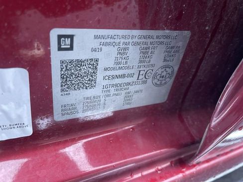 Used 2019 GMC Sierra 1500 SLT w/ SLT Premium Package image 33