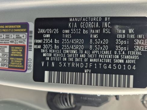 New 2026 Kia Sorento X-Line EX AWD/4WD image 24