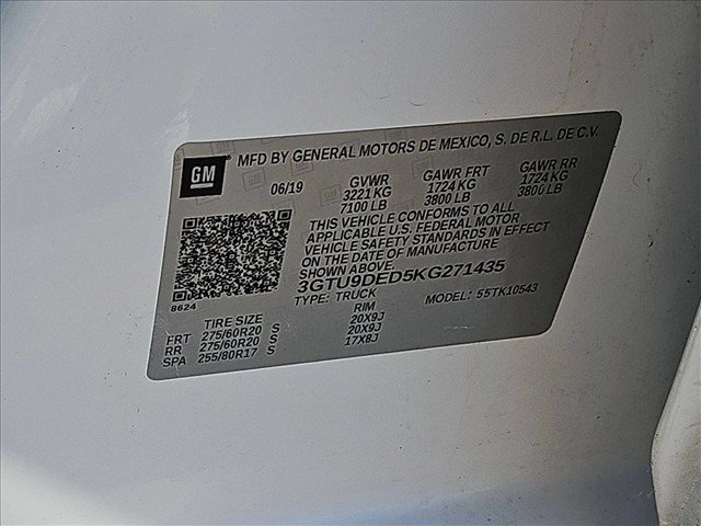 Used 2019 GMC Sierra 1500 SLT AWD/4WD image 25