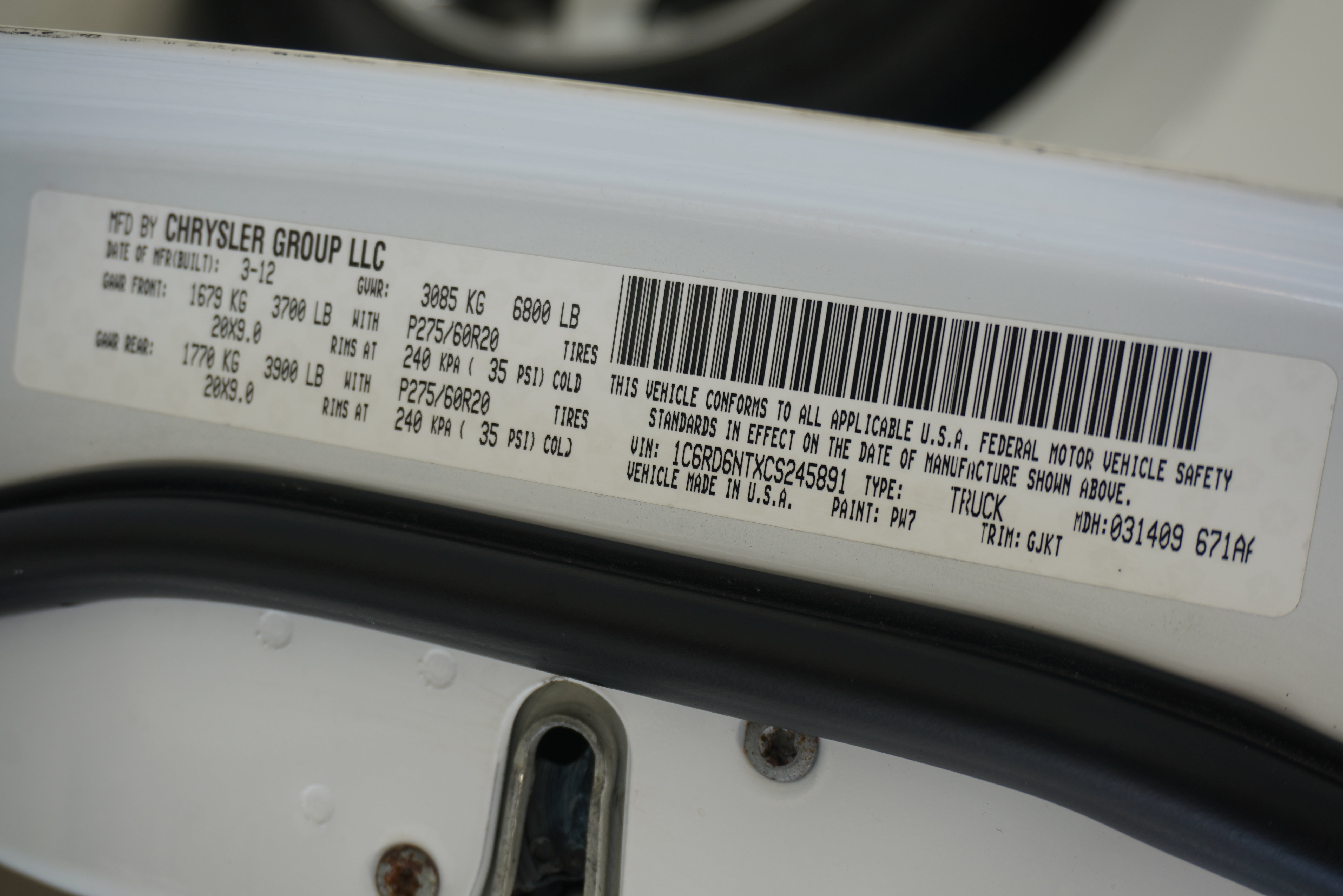 Used 2012 RAM 1500 Laramie RWD image 28