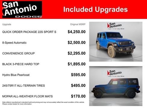 New 2026 Jeep Wrangler Unlimited Sport AWD/4WD image 39