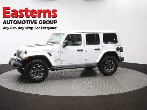 Used 2024 Jeep Wrangler Unlimited Sahara w/ Dual Top Group AWD/4WD image 57