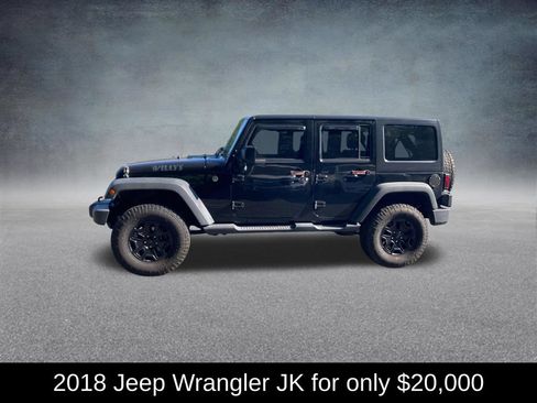 Used 2018 Jeep Wrangler Unlimited Sport w/ Quick Order Package 24W AWD/4WD image 2