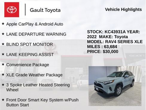 Certified 2022 Toyota RAV4 XLE w/ Convenience Package AWD/4WD image 5