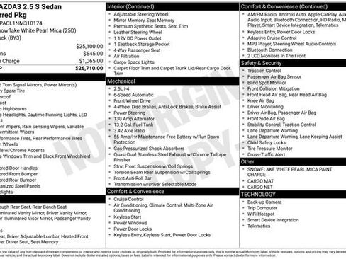 Used 2022 MAZDA MAZDA3 s image 10