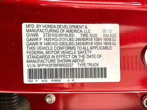 Used 2023 Honda Ridgeline RTL image 36