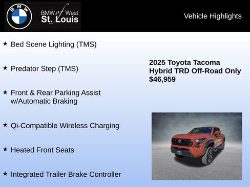 Used 2025 Toyota Tacoma TRD Off-Road w/ TRD Off Road Upgrade Package image 25
