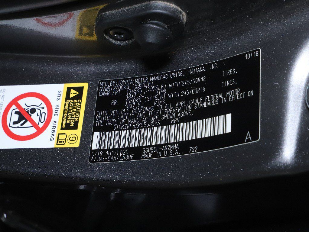 Used 2019 Toyota Highlander XLE FWD image 21