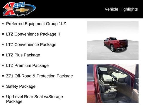 Certified 2024 Chevrolet Silverado 1500 LTZ w/ LTZ Premium Package AWD/4WD image 2