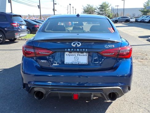 Used 2019 INFINITI Q50 Red Sport 400 w/ Sensory Package AWD/4WD image 5