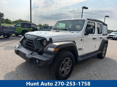 Certified 2022 Jeep Wrangler Unlimited Sport AWD/4WD image 1