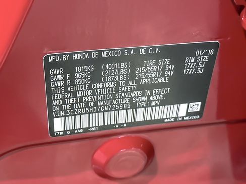 Used 2016 Honda HR-V LX image 20