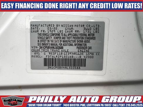Used 2022 Nissan Kicks S FWD image 35