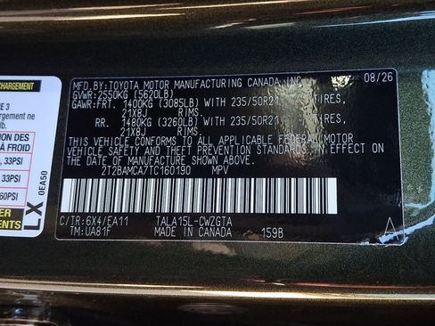 New 2026 Lexus RX 350 Premium w/ Accessory Package (2T) AWD/4WD image 15
