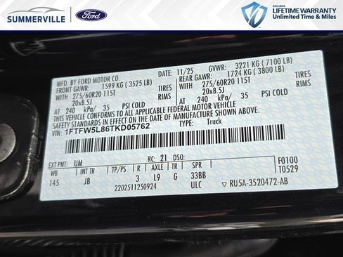 New 2026 Ford F150 Lariat w/ Equipment Group 501A Mid AWD/4WD image 34