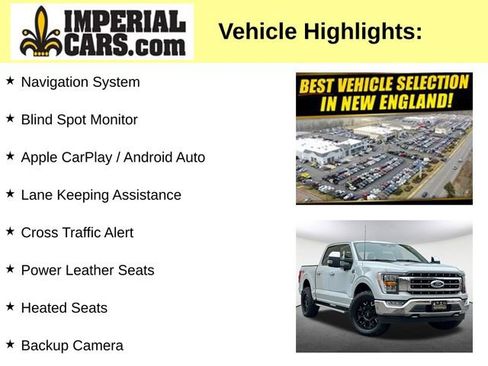 Certified 2023 Ford F150 Lariat w/ FX4 Off-Road Package AWD/4WD image 5