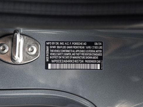 Certified 2024 Porsche 718 Boxster Spyder RS RWD image 42