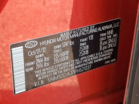 Certified 2023 Hyundai Santa Fe SEL image 27