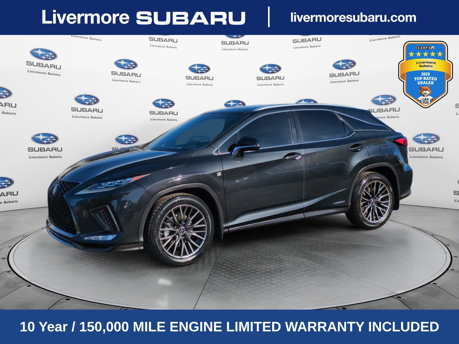 Used 2021 Lexus RX 450h F Sport w/ Cold Weather Package (CT) AWD/4WD image 1