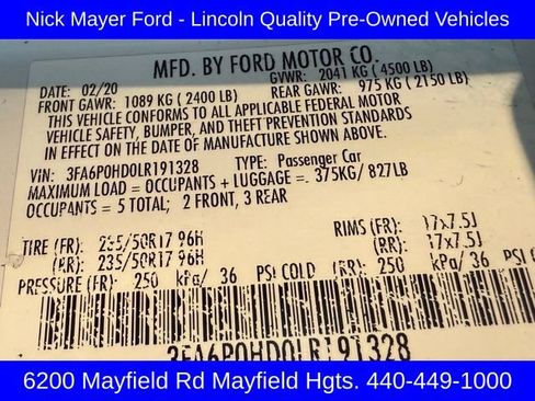 Used 2020 Ford Fusion SE image 29