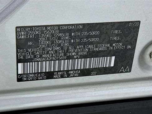 Used 2023 Toyota bZ4X AWD w/ Weather Package image 27