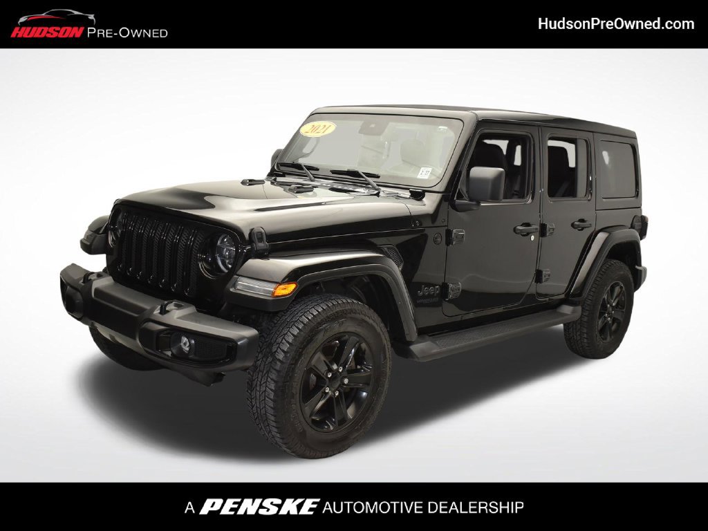 Used 2021 Jeep Wrangler Unlimited Sahara AWD/4WD image 1