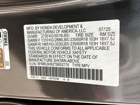 Used 2026 Honda Odyssey EX-L image 33