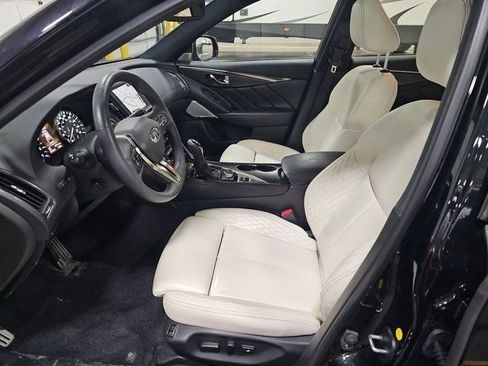 Used 2023 INFINITI Q50 Red Sport 400 w/ Black Opal Edition image 2