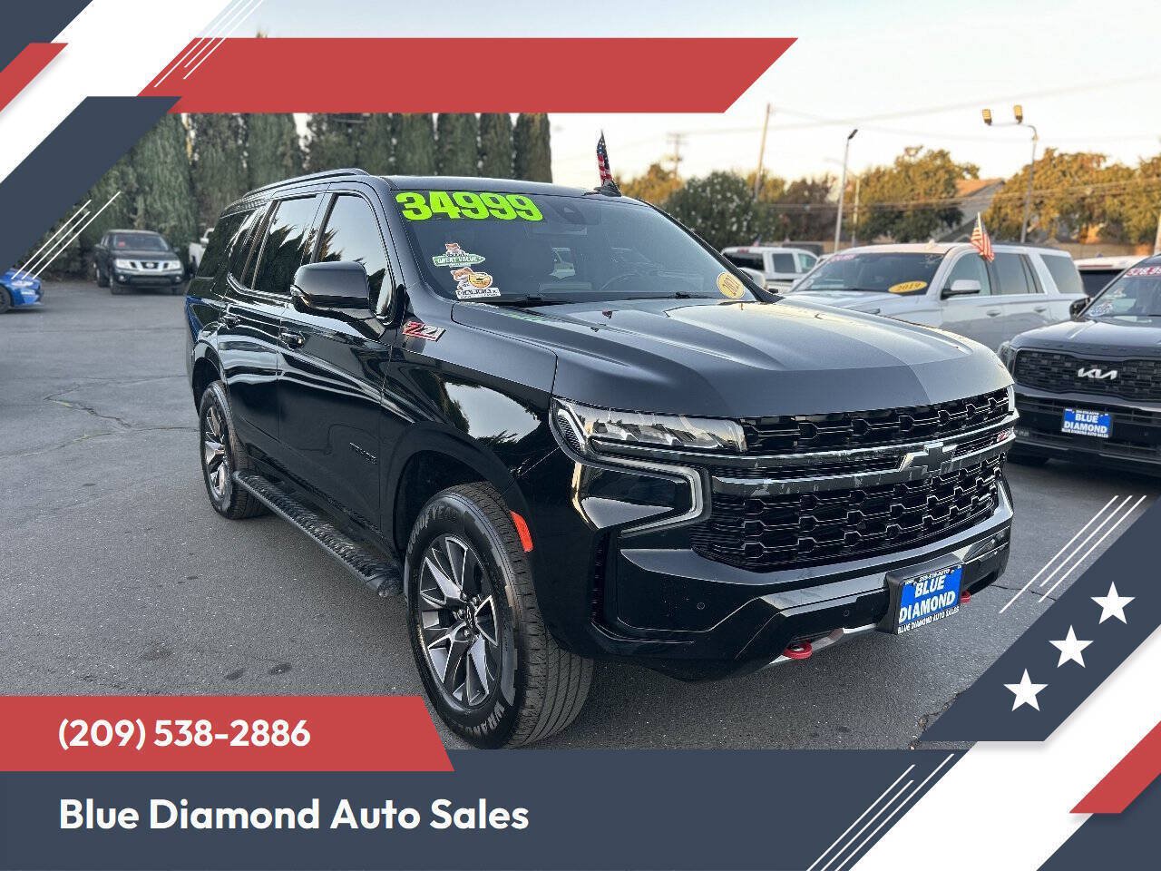 Used 2021 Chevrolet Tahoe Z71 w/ Z71 Signature Package AWD/4WD image 1