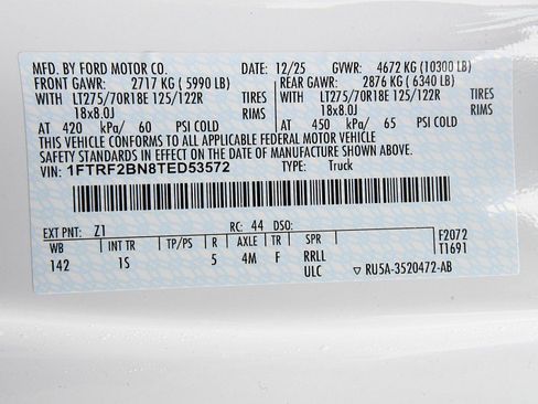 New 2026 Ford F250 XL w/ STX Appearance Package image 20