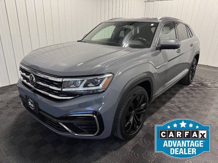 Used 2021 Volkswagen Atlas Cross Sport SEL Premium R-Line w/ Cross Sport MDO Package AWD/4WD image 1