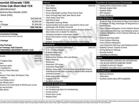 Used 2024 Chevrolet Silverado 1500 Custom RWD image 19